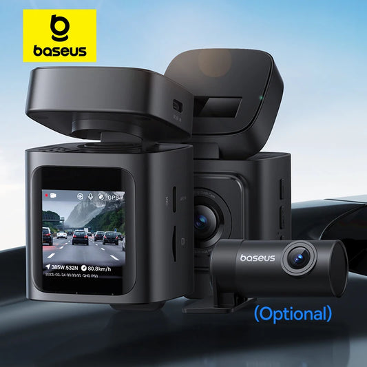 Dash Cam 2K Inteligente con GPS, WiFi y Visión Nocturna
