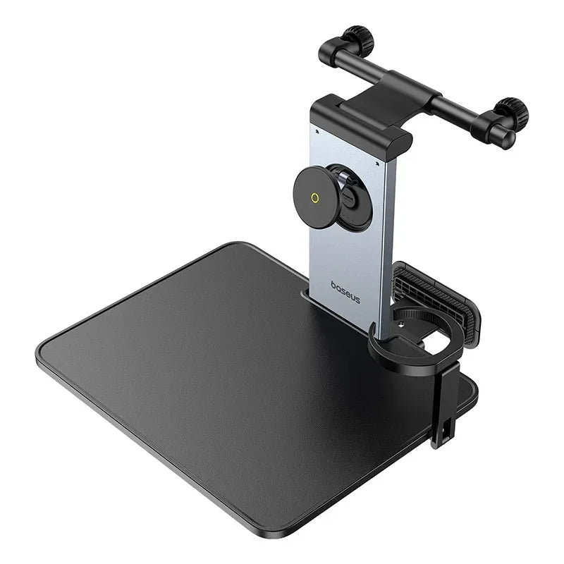 Mesa Plegable para Asiento Trasero con Soporte para Laptop y Tablet